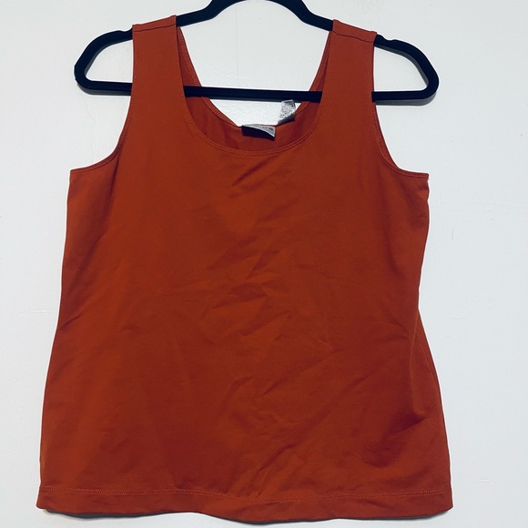 Chico's Terracotta Sleeveless Top - Picture 2 of 6